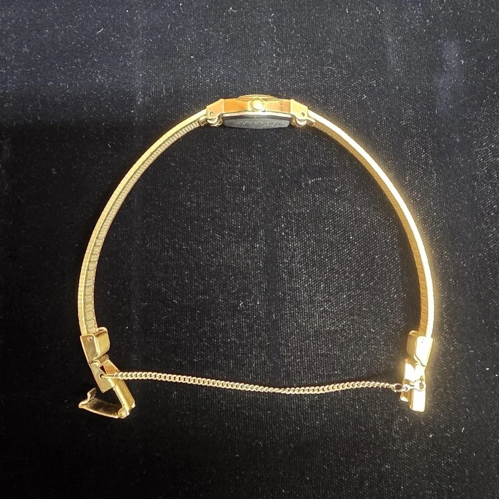 VTG Citizen Quartz Women Watch‎ Gold Tone Bracelet Japan 3220-899911 New Battery